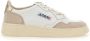 Autry Witte Leren Sneakers met Blauwe Achterkant Multicolor Dames - Thumbnail 68