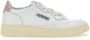 Autry Witte Leren Sneakers met Iconische Achterzak White Dames - Thumbnail 56