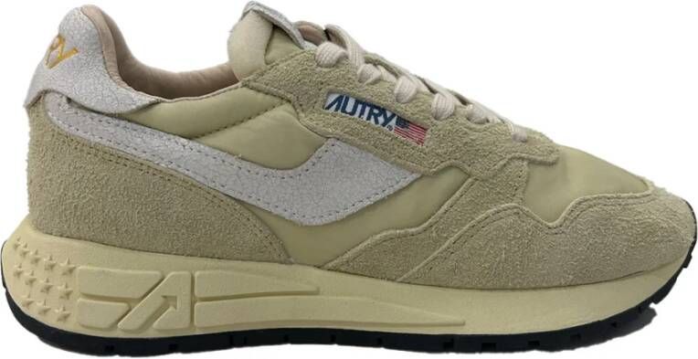 Autry International Low-Top Sneakers baskets reelwind 7 in groen