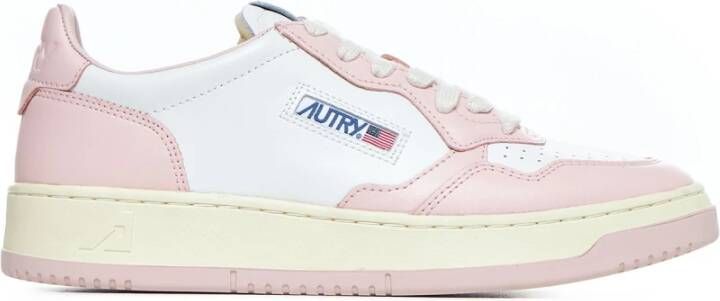 Autry Stijlvolle Sneakers voor Dagelijks Gebruik Pink Dames