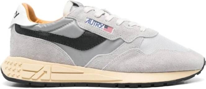 Autry Stijlvolle Sneakers voor Mannen en Vrouwen Gray Heren