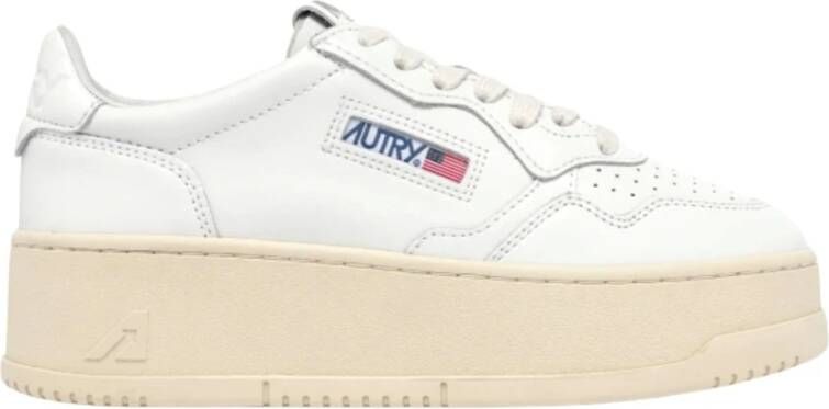 Autry Stijlvolle Sneakers White Dames