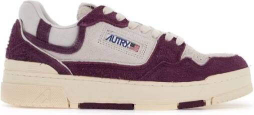 Autry Suede CLC Sneakers Purple Heren