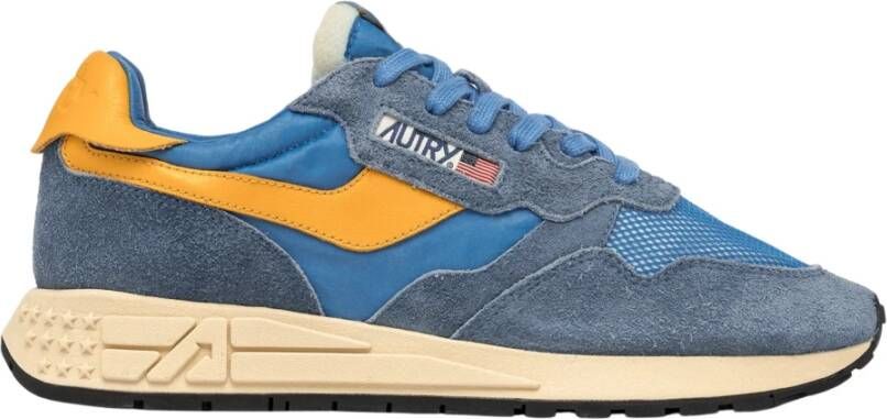 Autry Suede Low Reelwind Schoenen Blue Heren