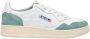 Autry Medalist Lage Sneakers Wit en Militair Groen Suède White Heren - Thumbnail 23