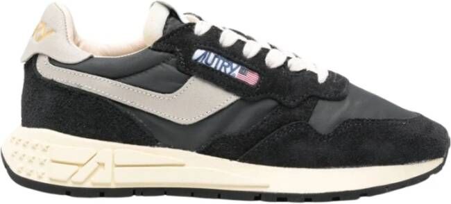 Autry Suede Reelwind Sneakers Black Dames