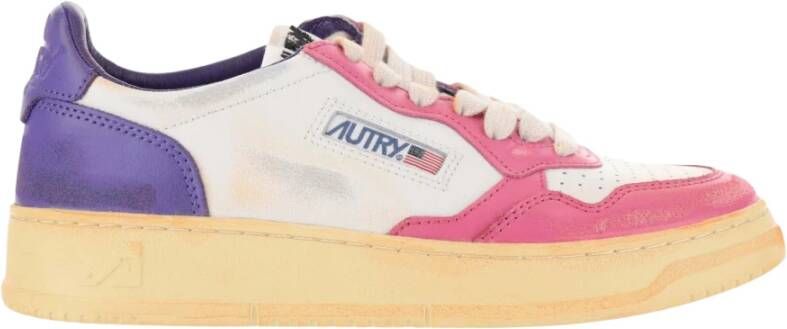 Autry Stijlvolle Sneakers voor Modieuze Vrouwen Multicolor Dames