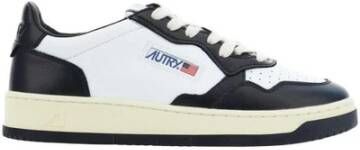 Autry Tweekleurige lage sneakers White Heren