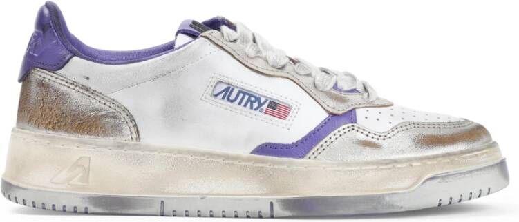 Autry Vintage Burn Sneakers Multicolor Dames