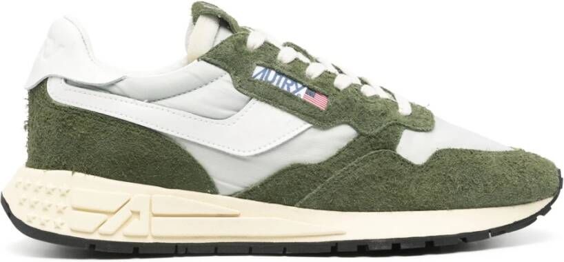 Autry Vintage Groene Sneakers Reelwind Green Heren