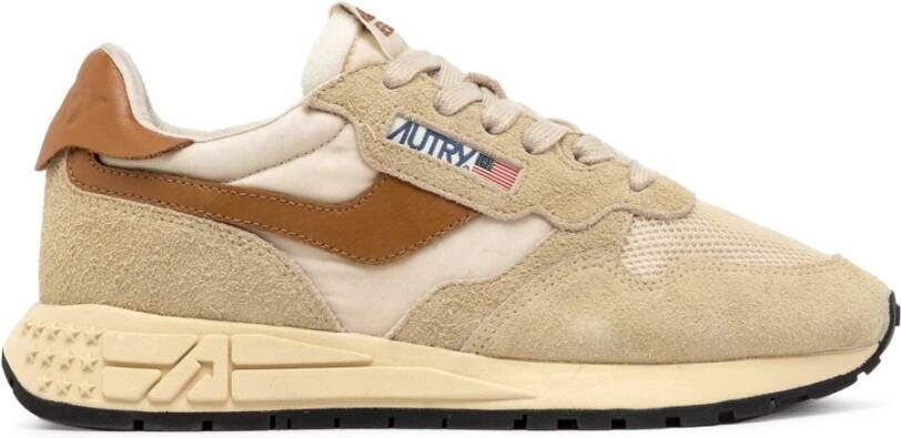 Autry Vintage hardloopschoen Reelwind Beige Dames