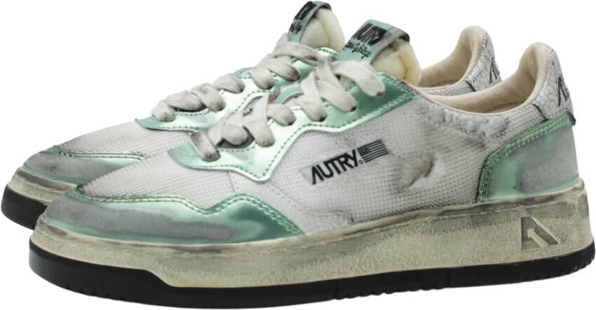 Autry Sportschoenen Supvint Low Green Dames