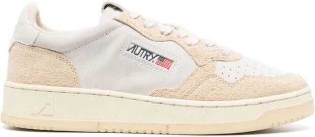 Autry Vintage Lage Sneakers Wit White Heren