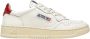 Autry Vintage Leren Sneakers met Geperforeerde Neus White Dames - Thumbnail 1