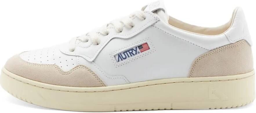 Autry Vintage Low Leather Sneaker White Heren