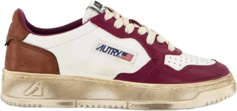 Autry Vintage Low Top Sneakers Multicolor Dames