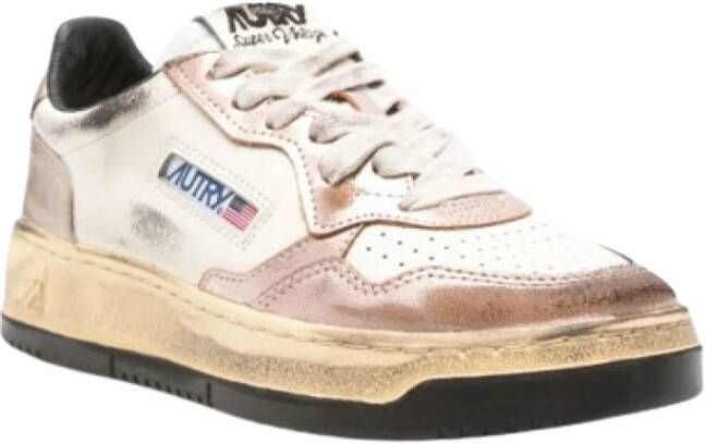 Autry Vintage Low Women Sneakers Pink Dames