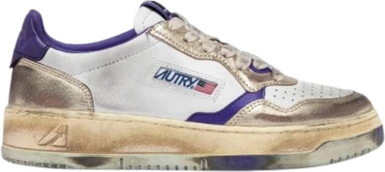 Autry Vintage Low Women Sneakers Purple Dames