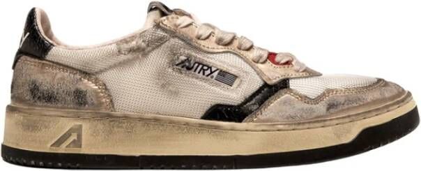 Autry Vintage Medalist Lage Sneakers Zwart Heren