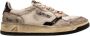 Autry Vintage Wit Goud Leren Sneakers Multicolor Heren - Thumbnail 1