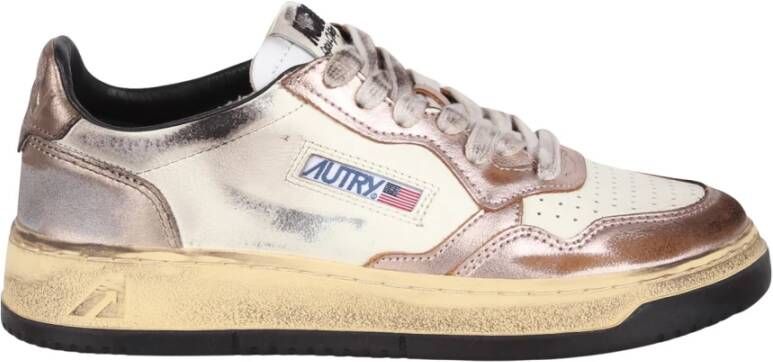 Autry Vintage Medalist Metallic Sneakers Multicolor Dames