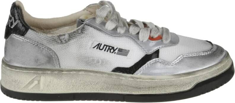 Autry Vintage Platte Schoenen Gray Dames