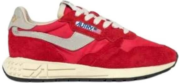 Autry Vintage Reelwind Sneaker Red Dames