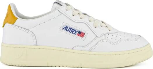 Autry Vintage Stijl Lage Top Sneakers White Heren