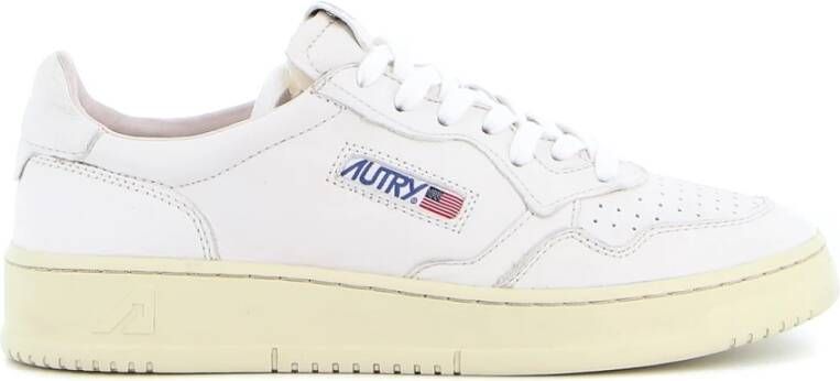 Autry Vintage Style Low-Top Sneakers White Heren