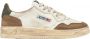 Autry Multicolor Vintage Sneakers Ronde Neus Vetersluiting Multicolor Heren - Thumbnail 11