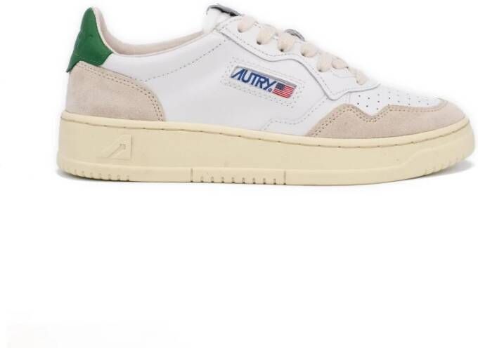 Autry Vintage Tennisstijl Sneakers White Heren