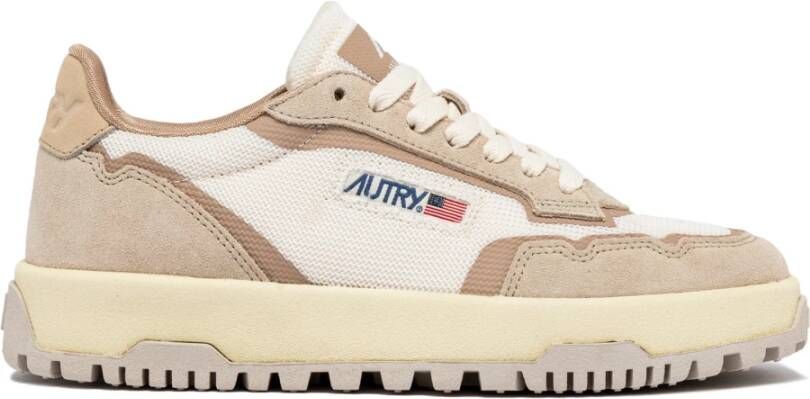 Autry WildPace Low Sneakers Beige Dames