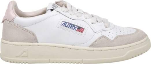 Autry Wit Poeder Lage Sneaker White Dames