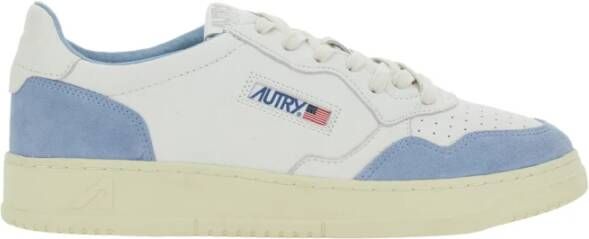 Autry Witte lage leren sneakers White Heren