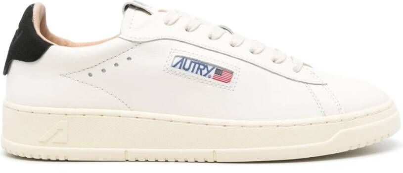 Autry Witte lage sneakers voor vrouwen White Dames