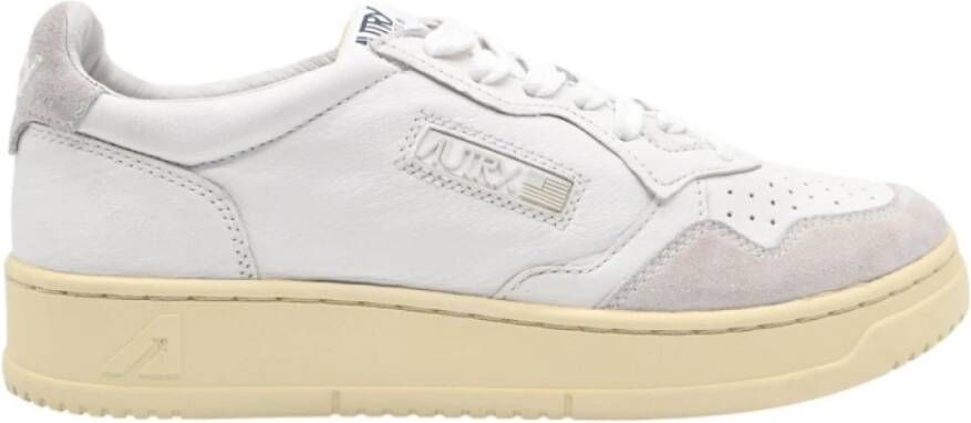 Autry Witte Lage Top Sneakers White Heren