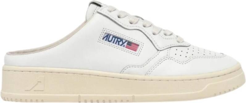 Autry Witte Leren Casual Instappers White Dames