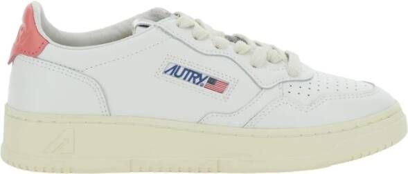 Autry International Low-Top Sneakers baskets basses medalist in poeder roze