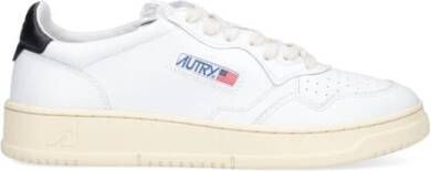 Autry Witte Leren Medalist Sneakers White Heren