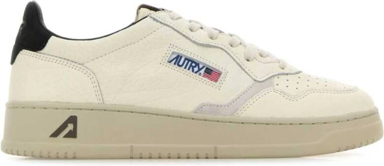 Autry Witte Leren Medalist Sneakers White Heren