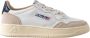 Autry Witte leren sneakers met blauwe hiel White Dames - Thumbnail 1