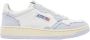 Autry Witte Leren Sneakers met Blauwe Stof Multicolor - Thumbnail 20