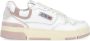 Autry Witte Leren Sneakers met Contrasterende Details White Dames - Thumbnail 1