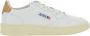 Autry Witte Leren Sneakers met Contrasterende Hiel White Heren - Thumbnail 1