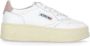 Autry Witte Leren Sneakers met Geperforeerde Details White Dames - Thumbnail 1