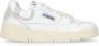 Autry Witte Leren Sneakers met Logodetails White Dames - Thumbnail 1