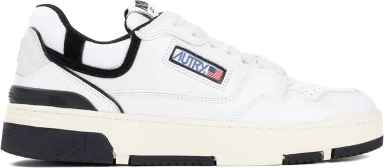 Autry Moderne CLC Sneakers met Levendig Basketbal-geïnspireerd Design White