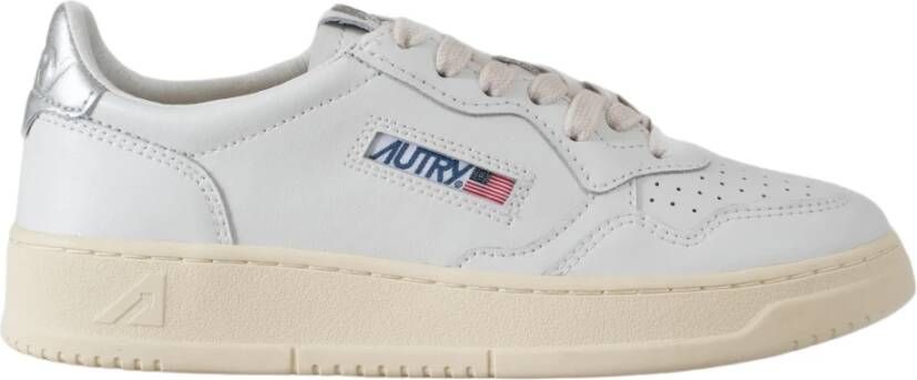 Autry Witte Leren Tennissneakers White Dames