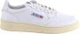 Autry Witte Leren Veterschoenen Ss23 White Heren - Thumbnail 1