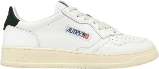 Autry Witte Medalist Leren Sneakers White Heren